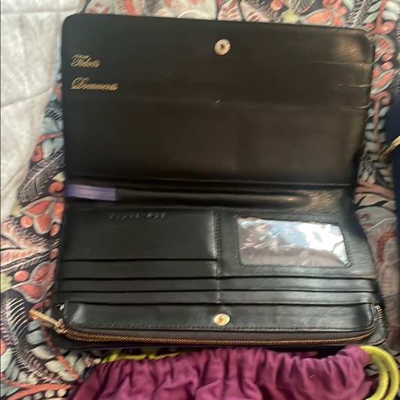 Black and White Ted Baker Blue handle Bag - Picture 4 of 6